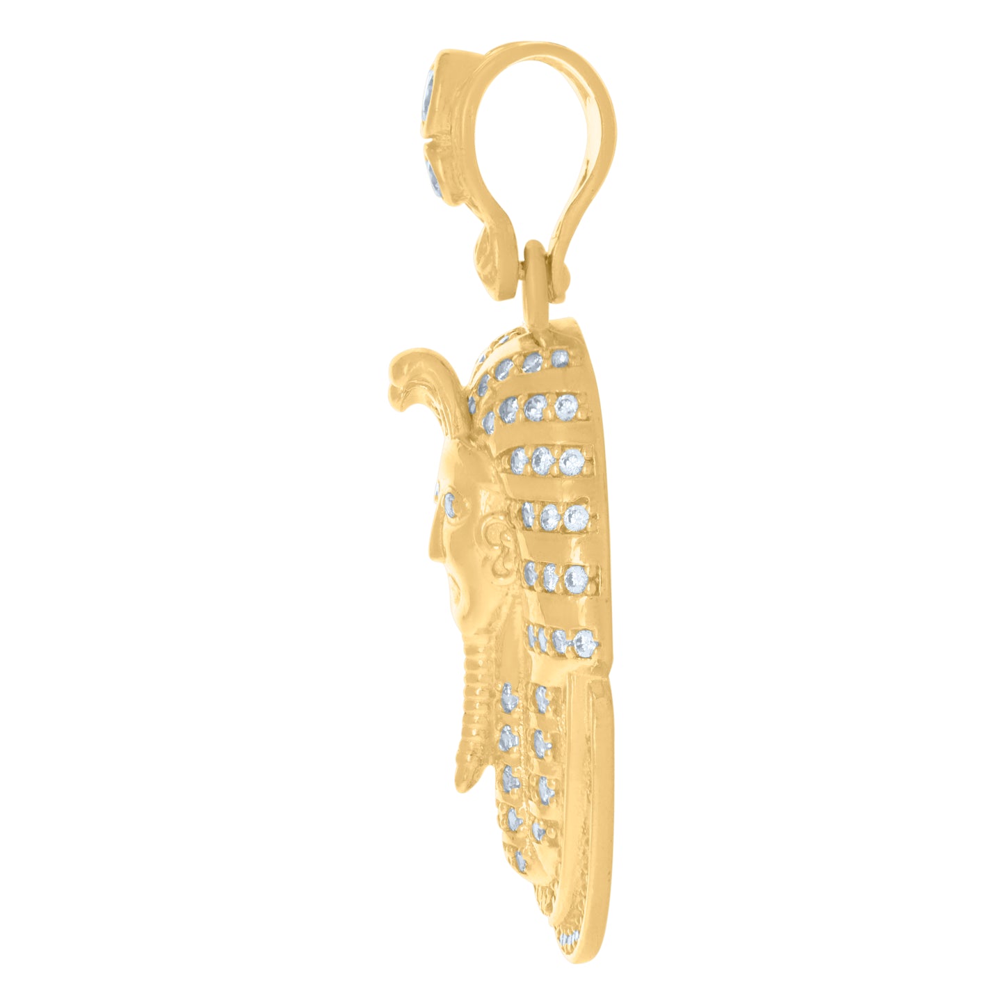 10Kt Gold Cz Pendant