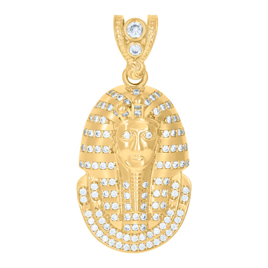 10Kt Gold Cz Pendant