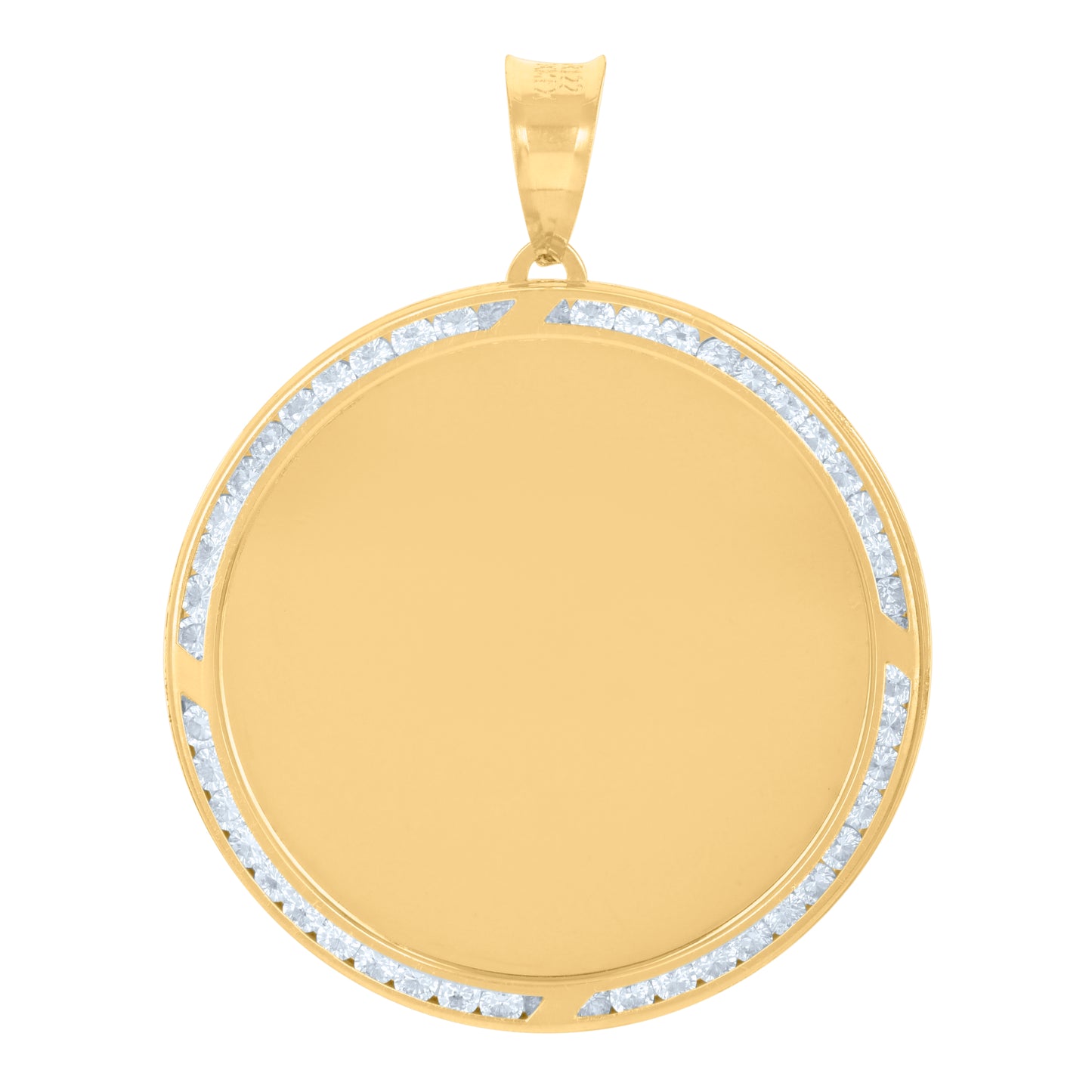 10Kt Gold Cz Pendant