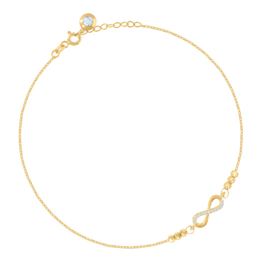 10Kt Gold Turkish Bracelet 9"