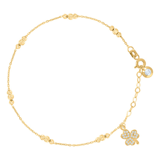 10Kt Gold Turkish Bracelet 8"