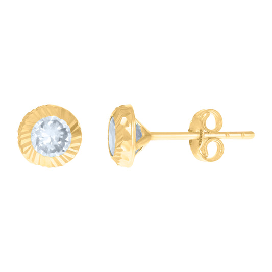 10Kt Gold Turkish Earrings