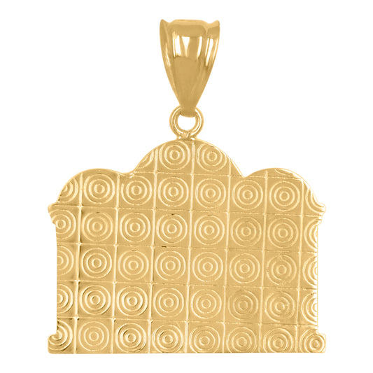 14Kt Gold Turkish Pendant