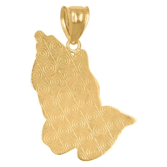 14Kt Gold Turkish Pendant