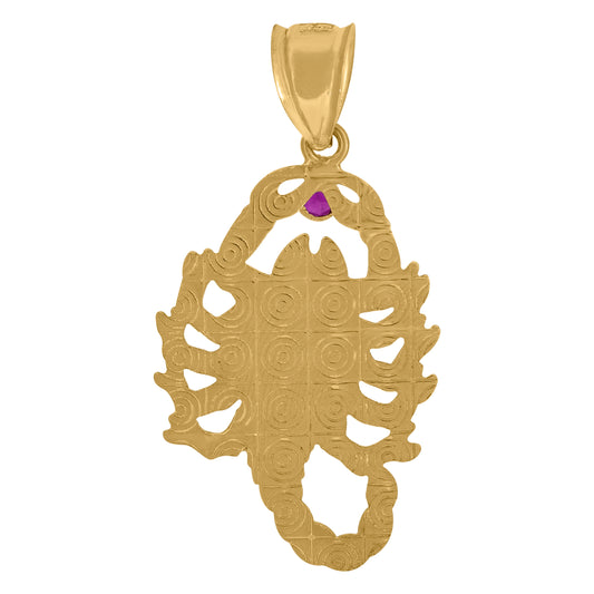 14Kt Gold Turkish Pendant