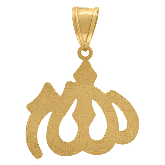 14Kt Gold Turkish Pendant