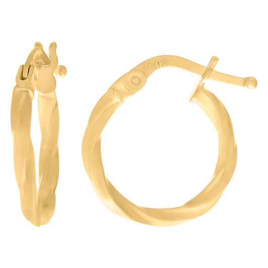 14Kt Gold Turkish Earrings