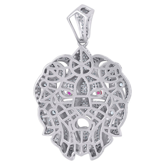 925 Sterling Silver Cz Pendant