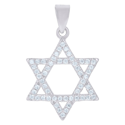 925 Sterling Silver Cz Pendant