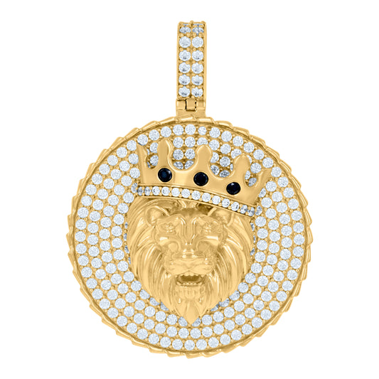 10Kt Gold Cz Pendant