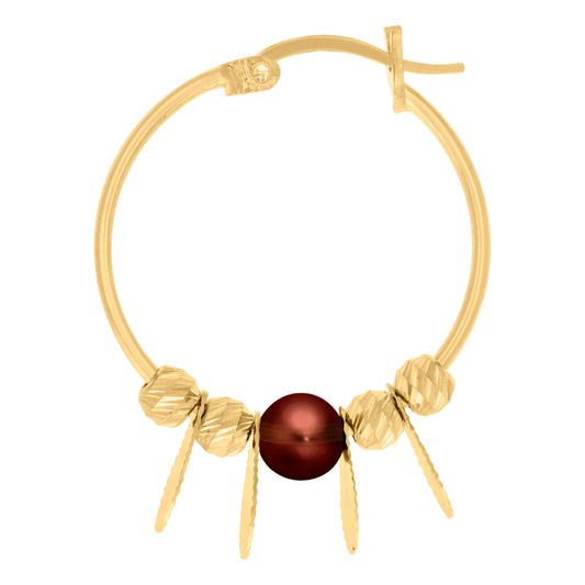 10Kt Gold Turkish Earrings