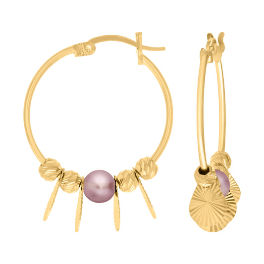 10Kt Gold Turkish Earrings