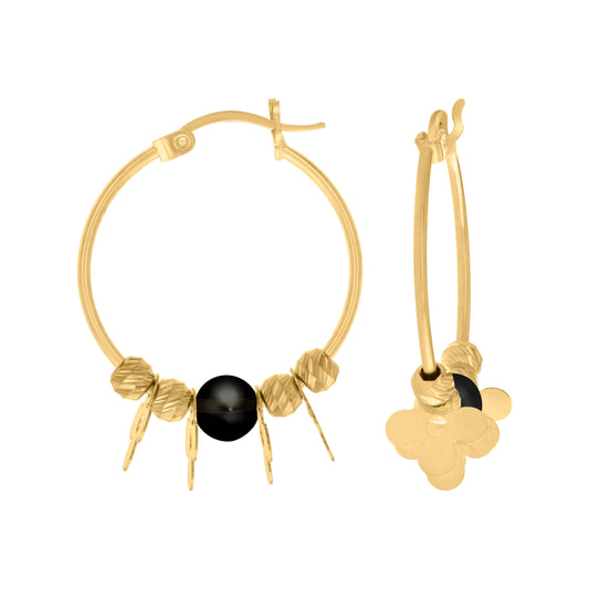 10Kt Gold Turkish Earrings