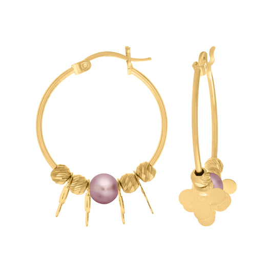 10Kt Gold Turkish Earrings