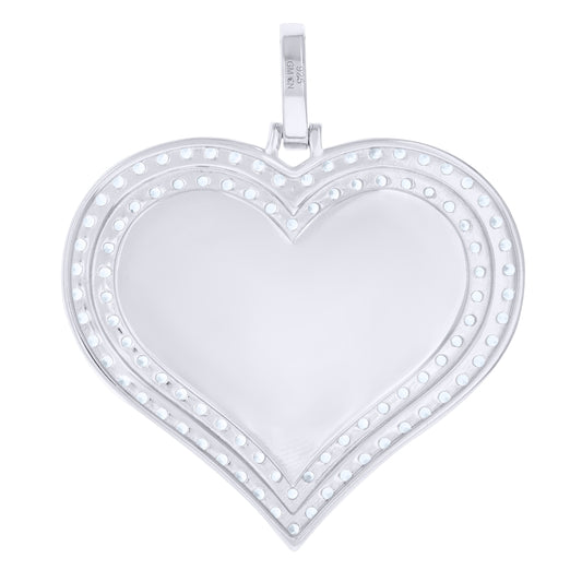 925 Sterling Silver Cz Pendant