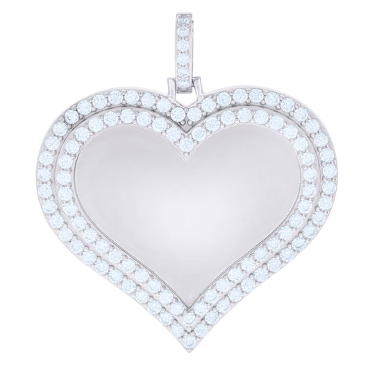 925 Sterling Silver Cz Pendant