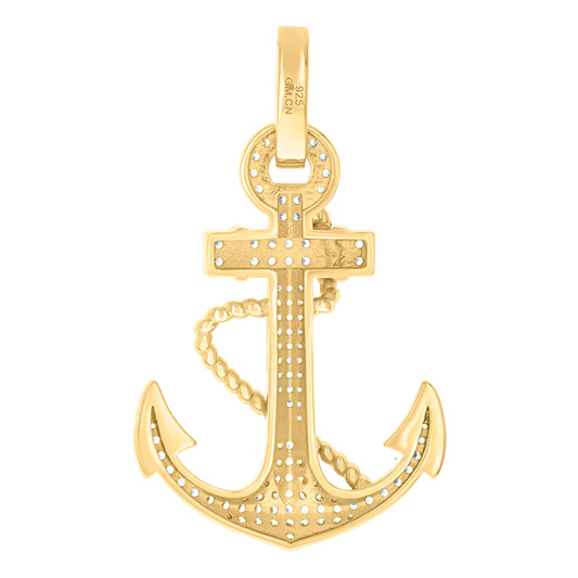 925 Sterling Silver Cz Pendant