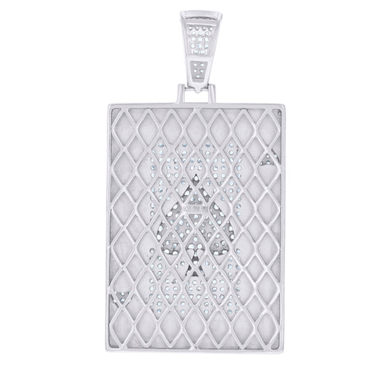 925 Sterling Silver Cz Pendant