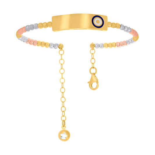 10Kt Gold Baby Bangle