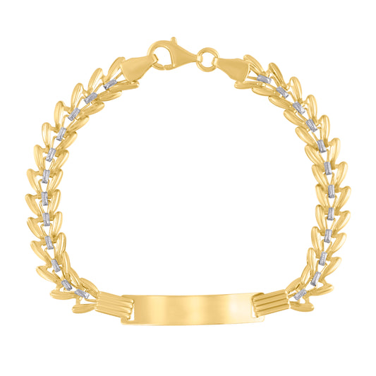 14Kt Gold Bracelet 6"