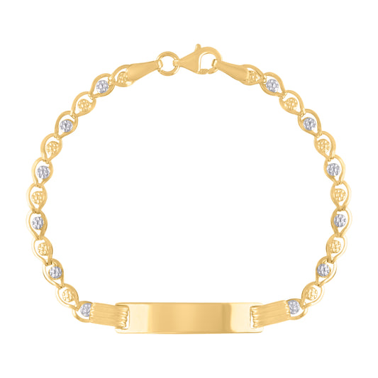 14Kt Gold Bracelet 6"