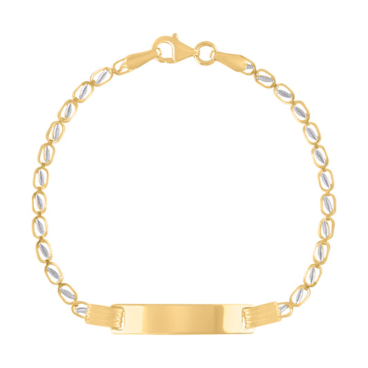 14Kt Gold Bracelet 6"