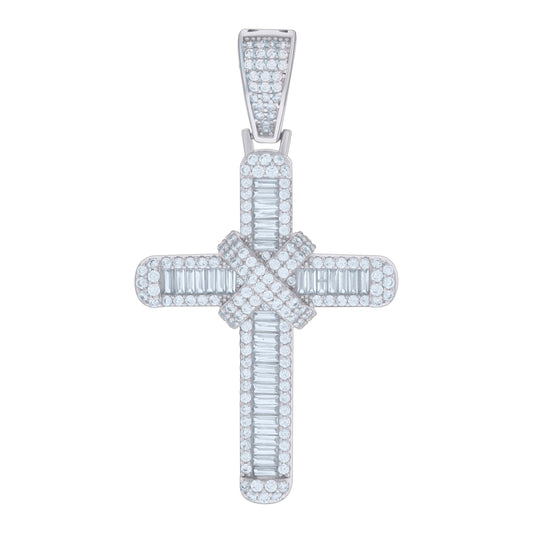 925 Sterling Silver Cz Pendant