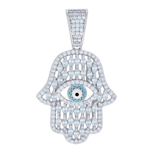 925 Sterling Silver Cz Pendant
