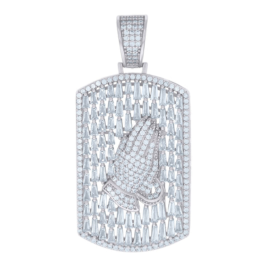 925 Sterling Silver Cz Pendant