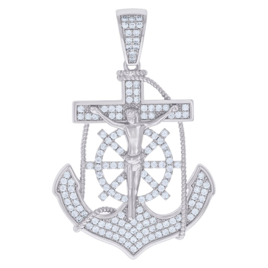 925 Sterling Silver Cz Pendant