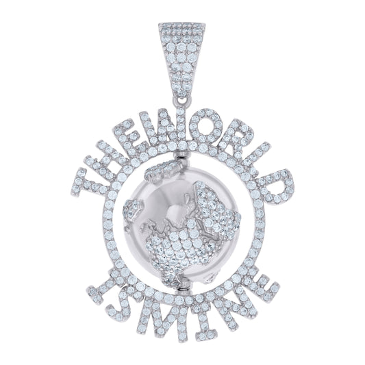 925 Sterling Silver Cz Pendant