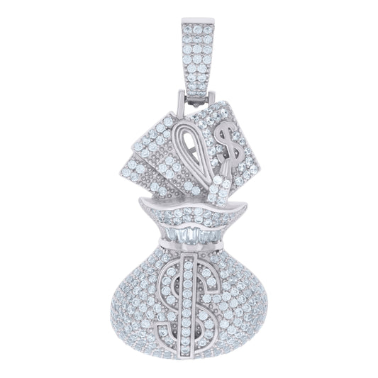 925 Sterling Silver Cz Pendant