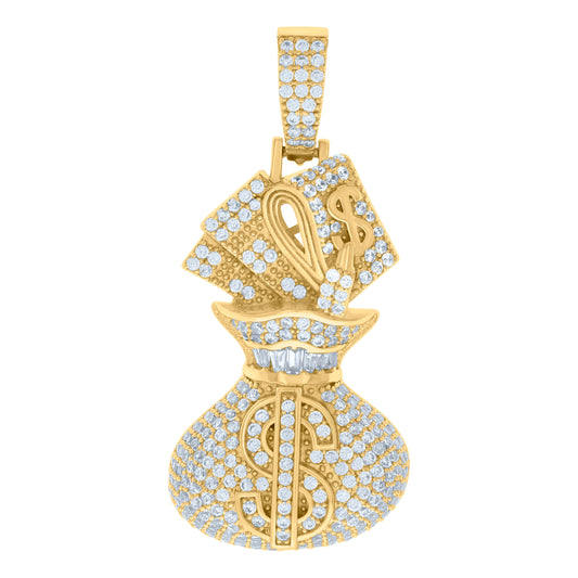 925 Sterling Silver Cz Pendant