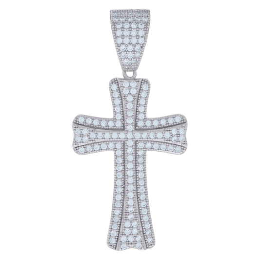 925 Sterling Silver Cz Pendant