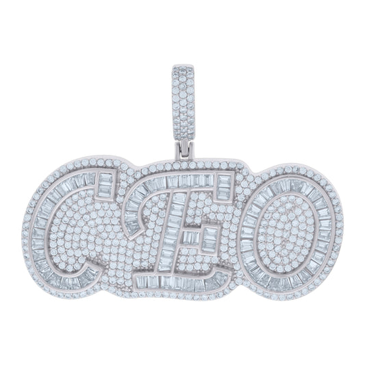 925 Sterling Silver Cz Pendant