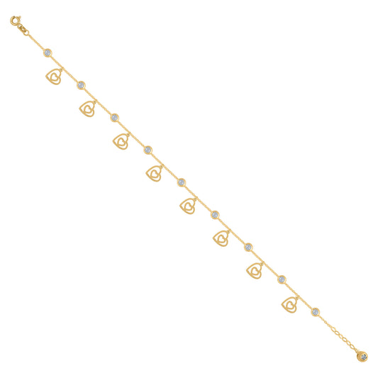 10Kt Gold Anklet