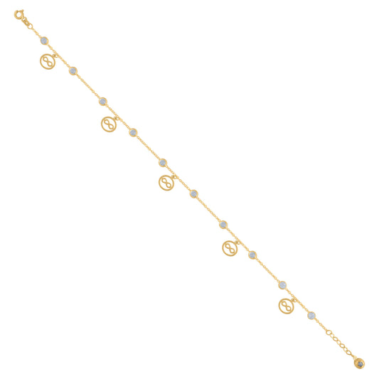 10Kt Gold Anklet