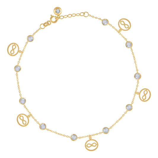 10Kt Gold Anklet