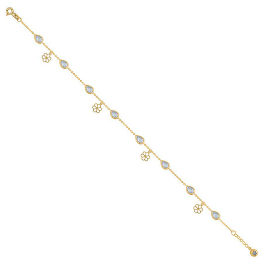 10Kt Gold Anklet