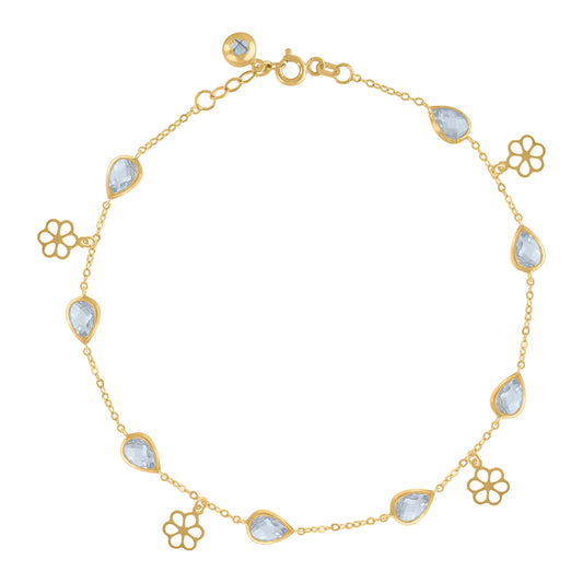 10Kt Gold Anklet