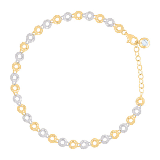 10Kt Gold Turkish Bracelet 8"