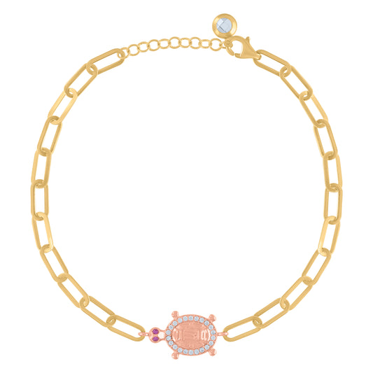 10Kt Gold Turkish Bracelet 8"