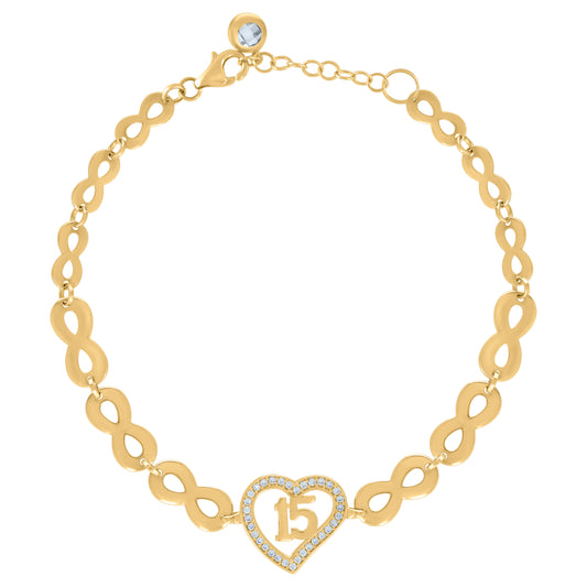 10Kt Gold Turkish Bracelet 8"