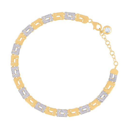 10Kt Gold Turkish Bracelet 8"