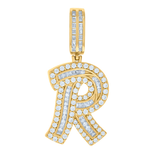 925 Sterling Silver Intial "R"