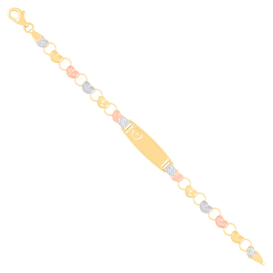 10Kt Gold Bracelet 6"