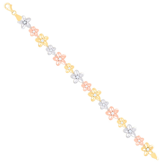 10Kt Gold Bracelet 8"