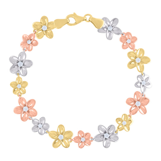 10Kt Gold Bracelet 8"