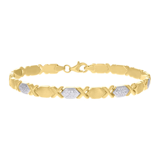 10Kt Gold Bracelet 8"