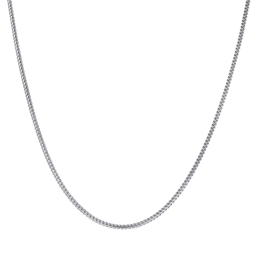 925 Silver Solid Franco Chain 1mm